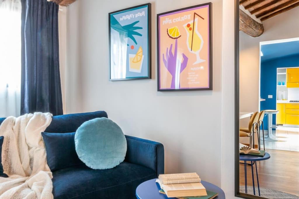 Ferienwohnung Mimosa- Loft Elegante Con Terrazza Nel Centro Di Siena Exterior foto